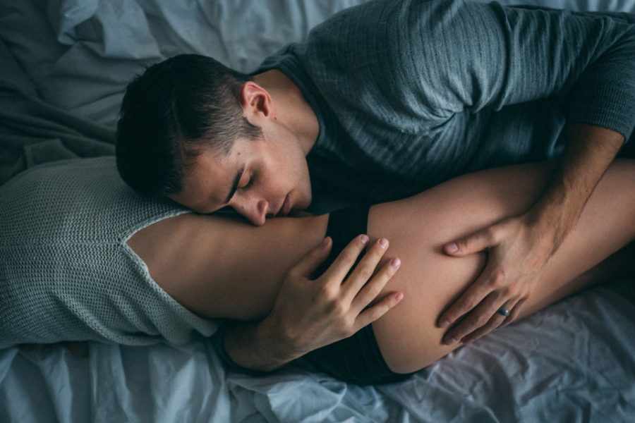 Анальный секс для любимой жены перед сном