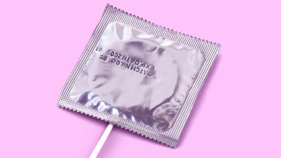 презерватив на палочке