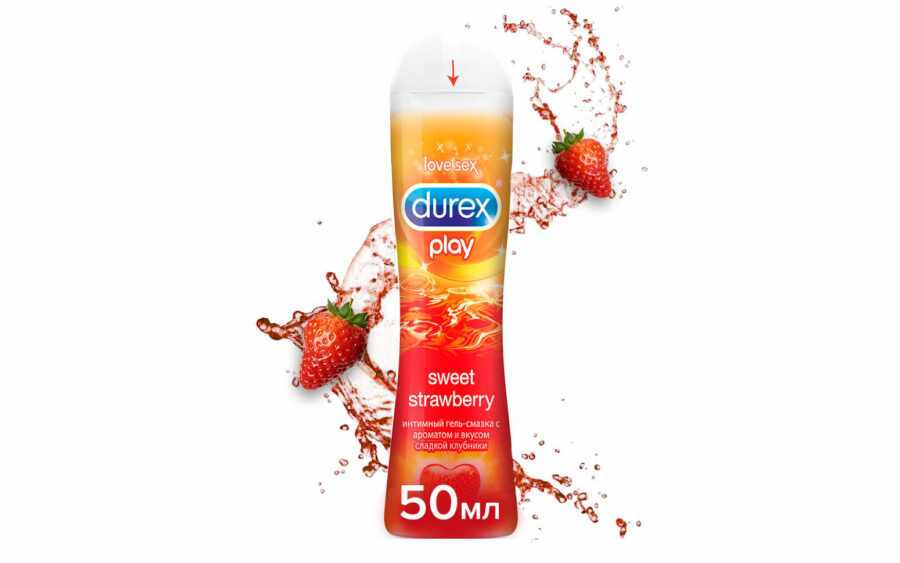 Гель-смазка интимная Durex Play Sweet Strawberry