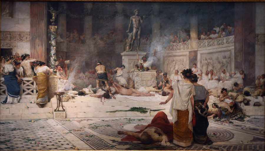 Оргии в Древнем Риме