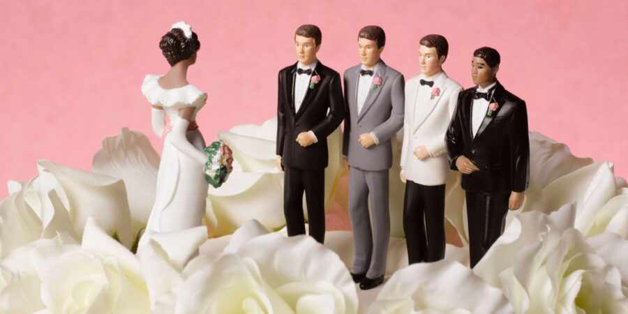 невеста и четыре жениха