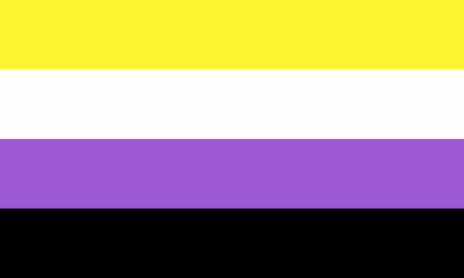 Non-binary Pride flag