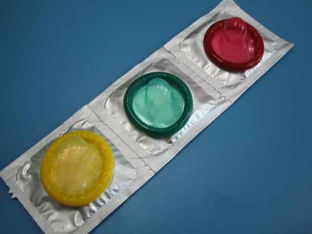 Разноцветные контрацептивы 